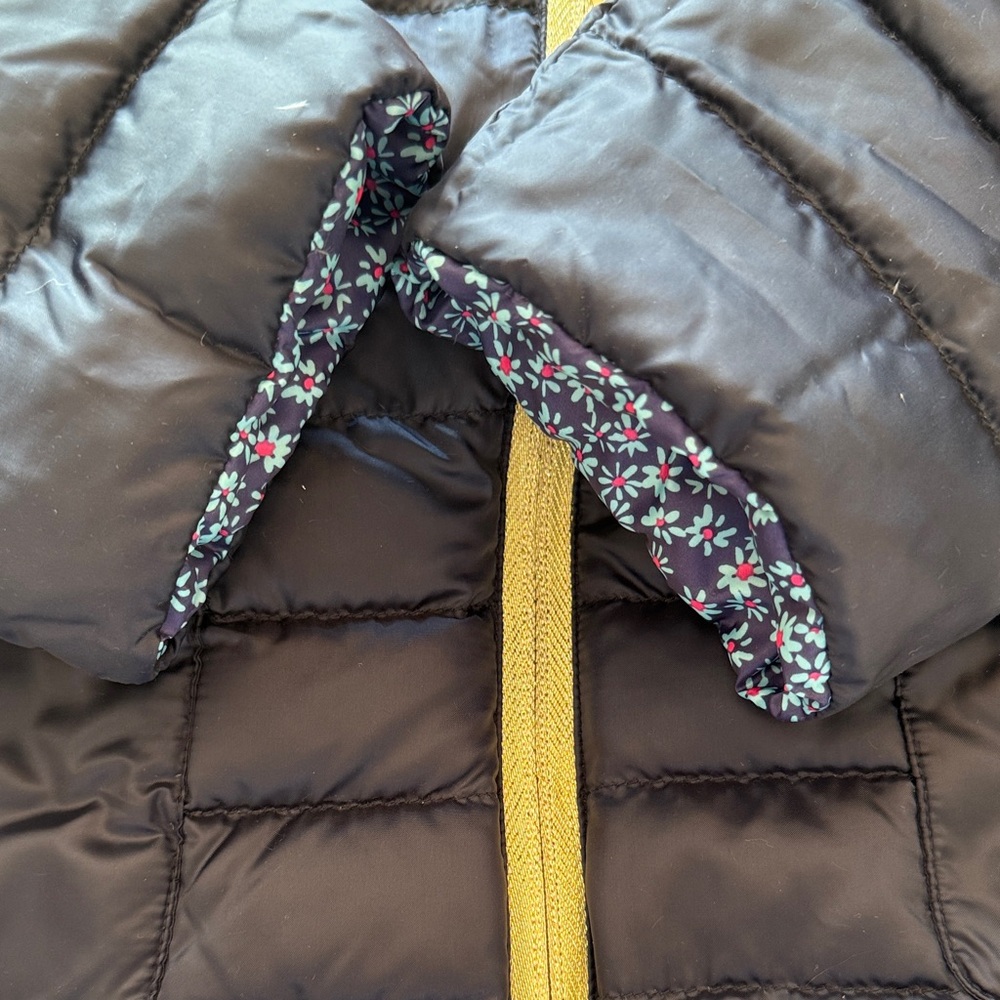 Lilly Pulitzer reversible down jacket Navy/floral - Picture 15 of 17